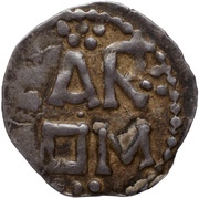 Denier - Carloman I Orleans, Saint-Aignan Church obverse image