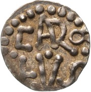 Denier - Charlemagne Chartres mint obverse image