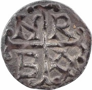 Denier - Charlemagne Narbonne mint, Carolingian Empire, 768-771 reverse image