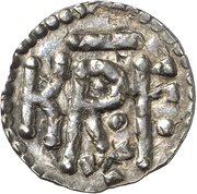 Denier - Charlemagne Roses mint; K Rx F obverse image