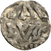 Denier - Charlemagne Melle mint; CARLVS obverse image