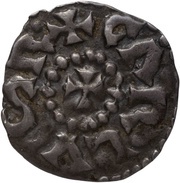 Denier - Charlemagne Chateaudun mint; CARLVS R obverse image