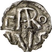 Denier - Charlemagne Saint Sulpitius abbey of Bourges obverse image
