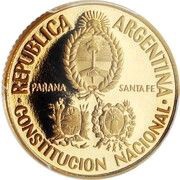25 Pesos National Constitution Convention obverse image