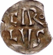 Denier - Charlemagne Dinant mint obverse image