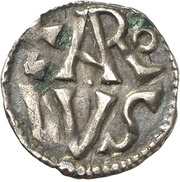 Denier - Charlemagne Laon mint obverse image