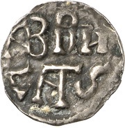 Denier - Charlemagne Avranches mint, Carolingian Empire, 768-793 reverse image