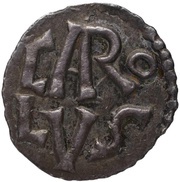 Denier - Charlemagne Ramerupt mint obverse image