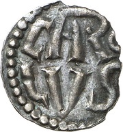 Denier - Charlemagne Cambrai mint obverse image