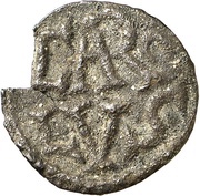 Denier - Charlemagne Angers mint obverse image