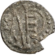 Denier - Charlemagne Angers mint, Carolingian Empire, 768-793 reverse image