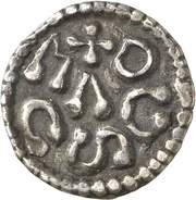 Denier - Charlemagne Mainz mint, Carolingian Empire, 771-793 reverse image