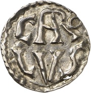 Denier - Charlemagne St. Peter church of Trier; SPR obverse image