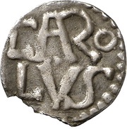 Denier - Charlemagne Marseille mint obverse image