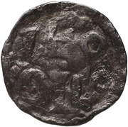 Denier - Charlemagne Liege mint, Carolingian Empire, 771-793 reverse image