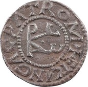 Denier - Charlemagne patrician of the Romans Ravenna mint, Carolingian Empire, 775-801 reverse image