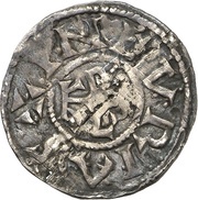 Denier - Charlemagne Empuries mint, Carolingian Empire, 793-812 reverse image