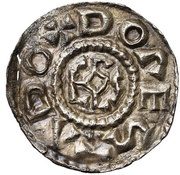 Denier - Charlemagne Dorestad mint, Carolingian Empire, 793-812 reverse image