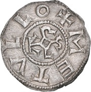 Denier - Charlemagne Melle mint, Carolingian Empire, 793-812 reverse image