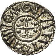 Denier - Charlemagne Quentovic mint, Carolingian Empire, 793-812 reverse image