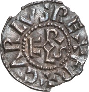 Denier - Charlemagne Saint Dionysius monastery obverse image