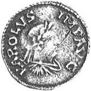 Denier - Charlemagne Quentovic mint; ship obverse image
