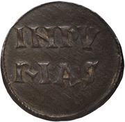 Denier - Louis I Empuries mint, Carolingian Empire, 818-823 reverse image