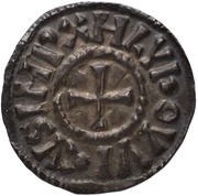 Denier - Louis I Marseille mint obverse image