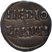 Denier - Louis I Milan mint, Carolingian Empire, 818-823 reverse image