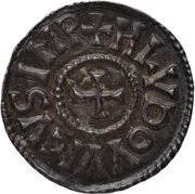 Denier - Louis I Paris mint obverse image