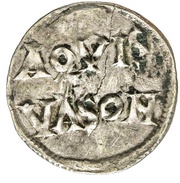 Denier - Louis I Dax mint, Carolingian Empire, 818-823 reverse image