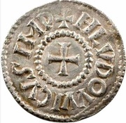 Denier - Louis I Altenheim mint obverse image