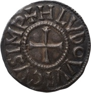 Denier - Louis I Arles mint obverse image