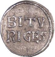Denier - Louis I Bourges mint, Carolingian Empire, 818-823 reverse image