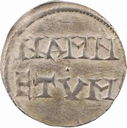 Denier - Louis I Nantes mint, Carolingian Empire, 818-823 reverse image
