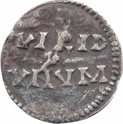 Denier - Louis I Verdun mint, Carolingian Empire, 818-823 reverse image
