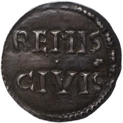 Denier - Louis I Reims mint, Carolingian Empire, 818-823 reverse image