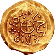 Tremissis - Charlemagne Castelseprio mint reverse image