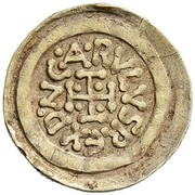 Tremissis - Charlemagne Lucca mint obverse image