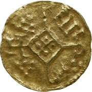 Solidus - Charlemagne Uzès mint obverse image