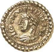 Solidus - Lothair I obverse image