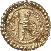 Solidus - Lothair I reverse image