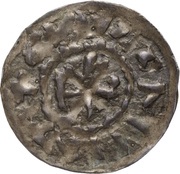 Obol - Charles II Clermont-Ferrand mint, Carolingian Empire, 840-864 reverse image