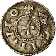 Obol - Charles II Agen mint, Carolingian Empire, 840-864 reverse image
