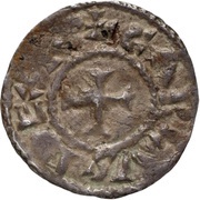 Obol - Charles II Toulouse mint; CARLVS REX F obverse image