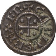 Obol - Charles II Christian legend obverse image