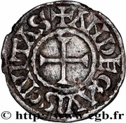 Obol - Charles II Angers mint, Carolingian Empire, 864-875 reverse image
