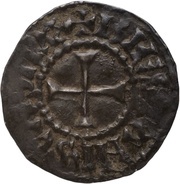 Obol - Charles II Blois mint, Carolingian Empire, 864-875 reverse image