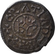 Obol - Charles II Le Mans mint obverse image