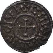Obol - Charles II Le Mans mint, Carolingian Empire, 864-875 reverse image